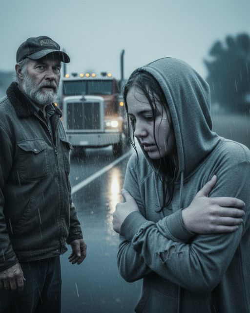 He Pulled Over To Help A Shivering Teenager In The Rain—But What She Handed Him From Her Backpack Shook His Entire Community