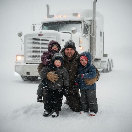 Trucker Hauled Into Court For Being Late—Judge Ignores That He Stopped To Rescue Stranded Children In A Snowstorm