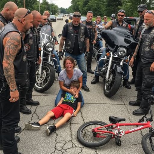 17 Bikers Helped My Dying Son On Highway When Everyone Else Just Filmed His Seizure