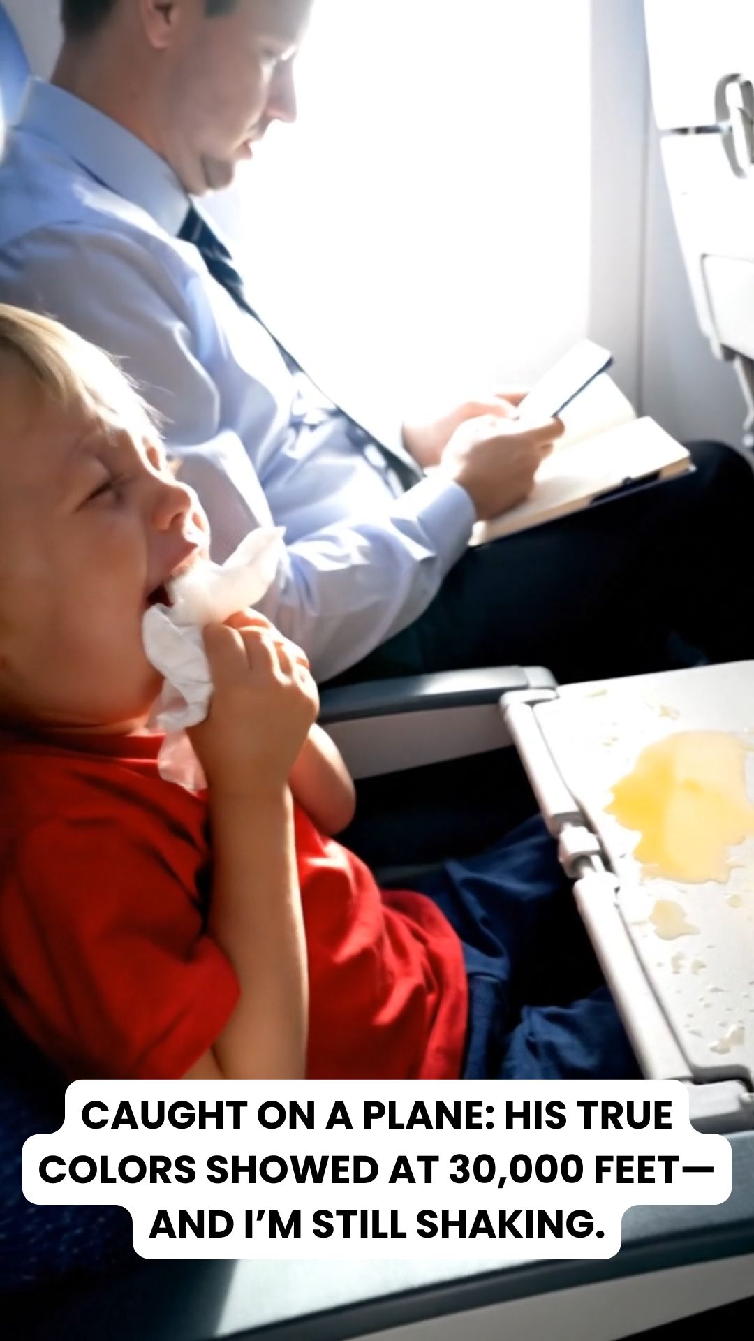 Caught On A Plane: His True Colors Showed At 30,000 Feet—And I’m Still Shaking