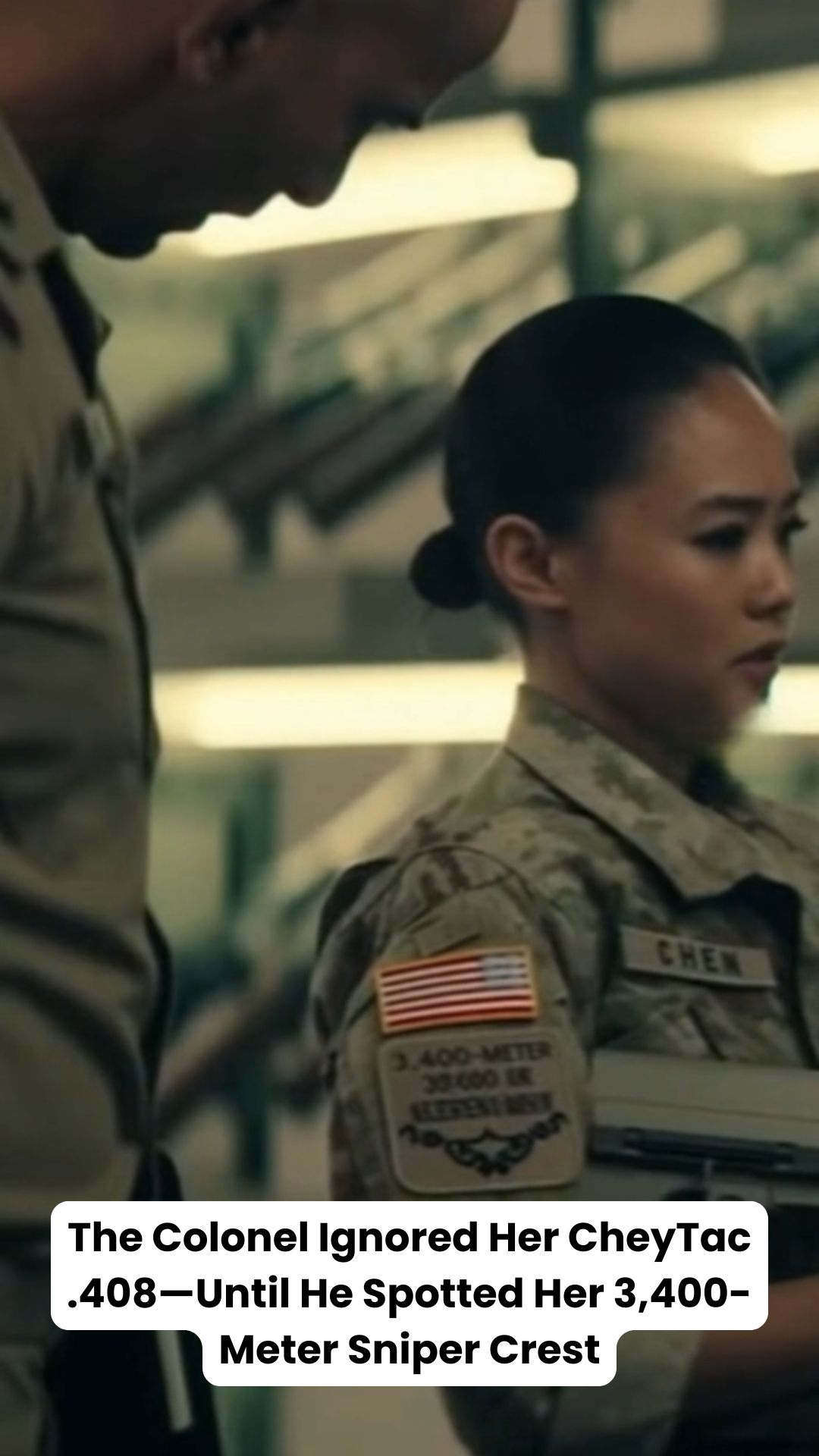 The Colonel Ignored Her CheyTac .408—Until He Spotted Her 3,400-Meter Sniper Crest