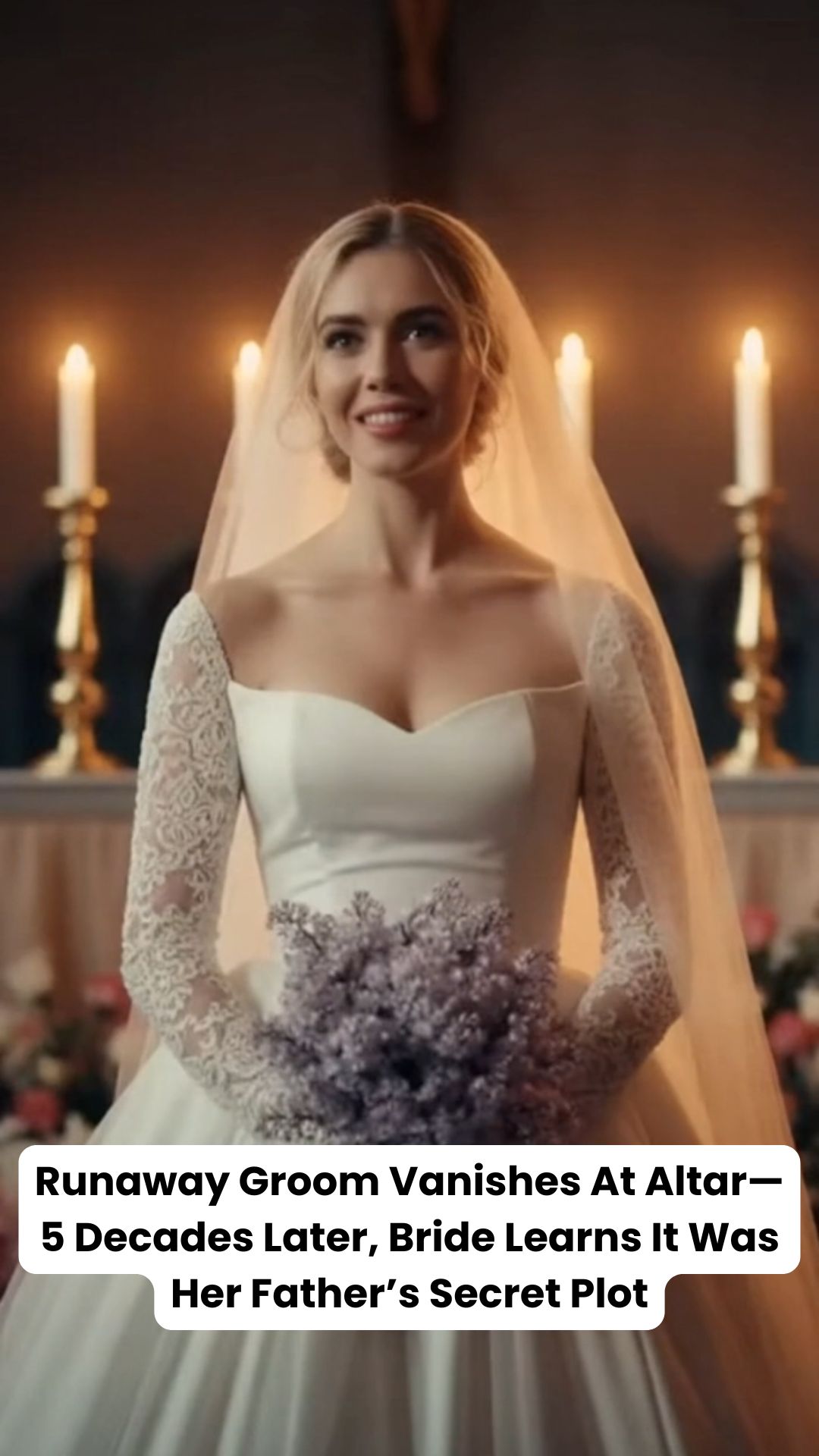 Runaway Groom Vanishes At Altar—5 Decades Later, Bride Learns It Was Her Father’s Secret Plot