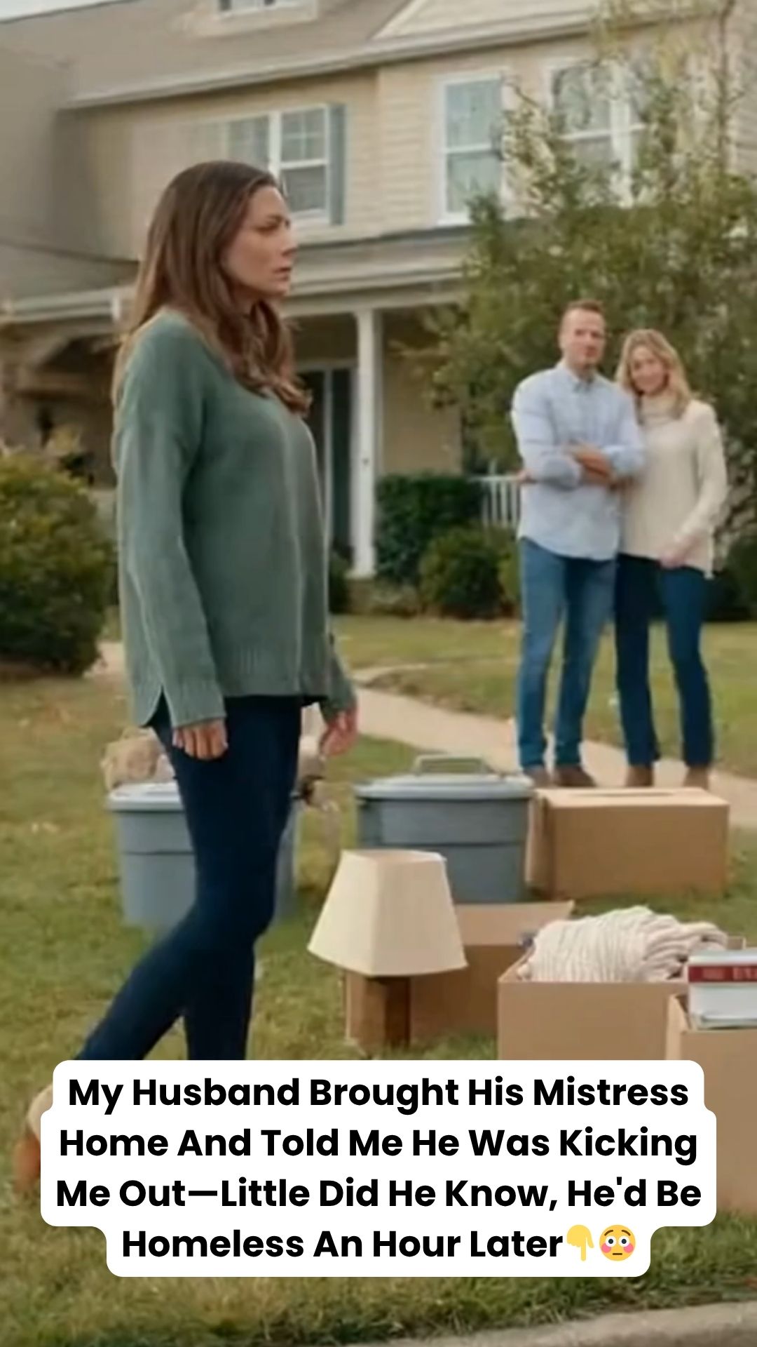 My Husband Brought His Mistress Home And Told Me He Was Kicking Me Out—Little Did He Know, He’d Be Homeless An Hour Later 😳💥