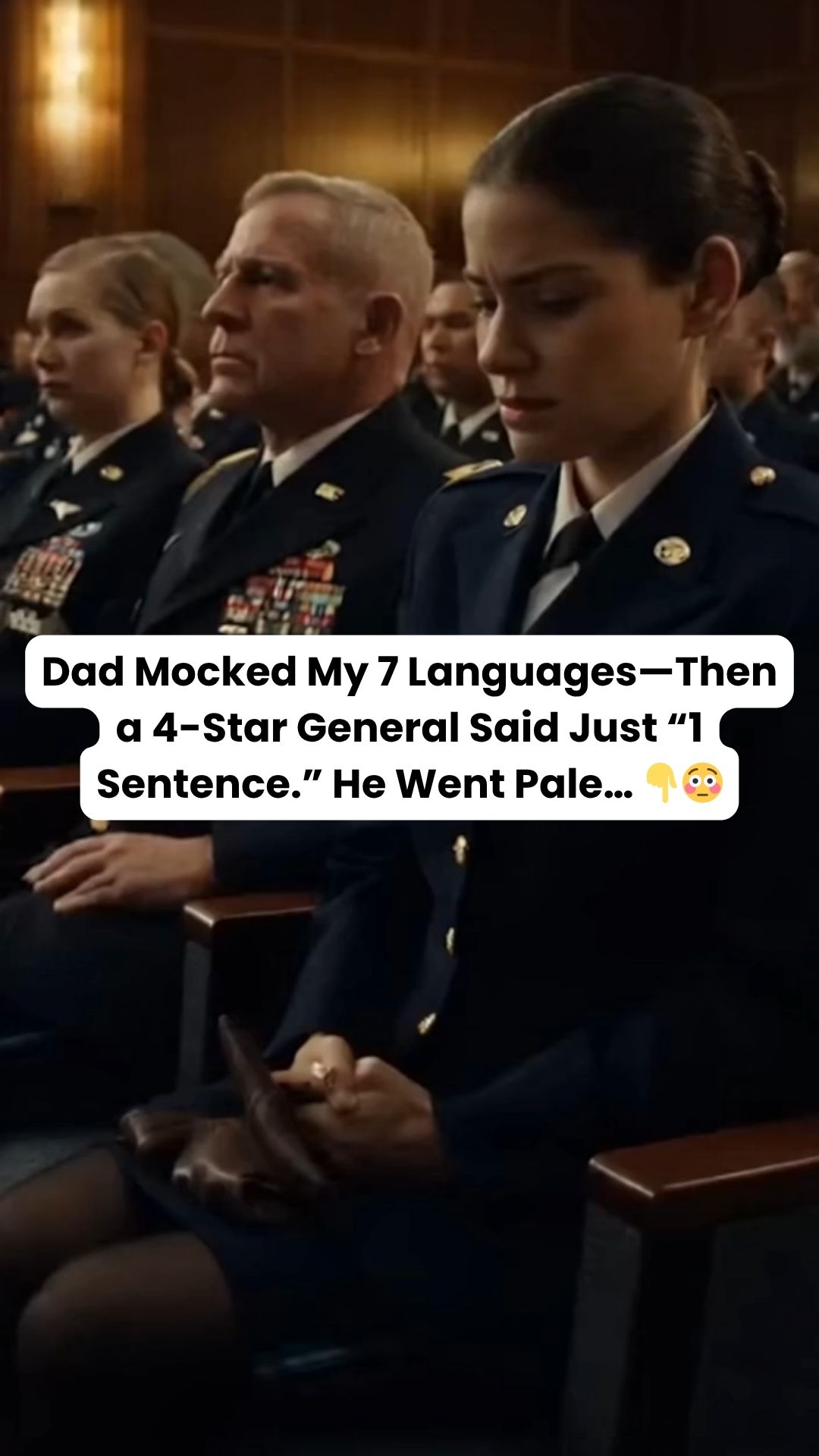 Dad Mocked My 7 Languages—Then a 4-Star General Said Just “1 Sentence.” He Went Pale… 🎖️😤